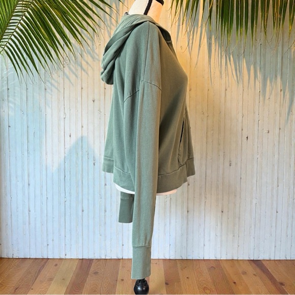 Sweaty Betty Green Hooded Pullover Sweatshirt | Size M - Picture 6 of 15